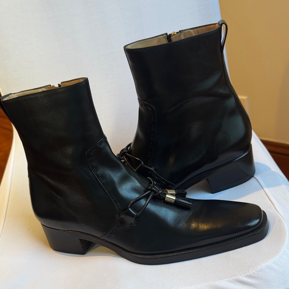 YSL Johnny Boot (Yves Saint Laurent)(Vintage Tom Ford YSL) Sz 41 (unisex)